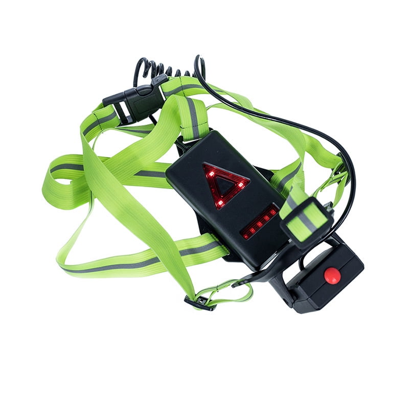 Running Lights for Runners, 380Lumens Running Light , Rechargeable Reflective Vest for Night Walking/Cycling/Jogging/Hiking