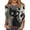 Green #113, variant on Womens Shirts Halloween Funny 3/4 Sleeve Tops Horror Pumpkin Face Printed T Shirts Spooky Round Neck Pullover Holiday Three Quarter Length Blouses, L