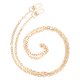 thumbnail image 3 of GOOHOCHY Correa de cadena de metal para mujer con hebillas, accesorio de repuesto para bolso de mano, bandolera, color dorado claro, 3 of 7
