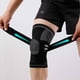 thumbnail image 3 of Rodillera de compresión para el dolor con almohadillas y correas de gel para rótula, protector de rodillera para correr, 3 of 5