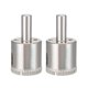 thumbnail image 1 of Juego de 2 brocas de sierra de corona con recubrimiento de partículas de diamante de 30 mm para vidrio, 1 of 5