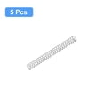 thumbnail image 3 of Unique Bargains Ressort de Compression 5 Pack Acier Inoxydable 304, 4mm OD, Fil de 0,3 Mm, Longueur 40mm, 3 of 5