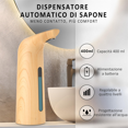 thumbnail image 2 of Distributeur Automatique de Savon avec 4 Niveaux Réglables, Distributeur de Savon Liquide Électrique 400 ml, IPX6 Étanche pour Maison Bureau, 2 of 6