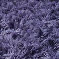thumbnail image 6 of Soft Area Rugs Shaggy Gray Purple 39 x 63inch Oval Plush Floor Mats Carpet for Bedroom Living Room Nursery Kids Room, 6 of 7