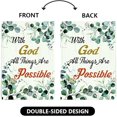 thumbnail image 3 of Spring Flower Garden Flag Dragonfly flags Welcome Summer House Flag for Outdoors 28 x 40 Double Sided Large Decorative Flag, 3 of 10