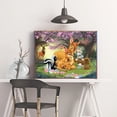 thumbnail image 3 of Disney-pintura de diamantes 5D, mosaico bordado de punto de cruz, imagen artística de dibujos animados, ciervo, Bambi, decoración del hogar, 3 of 4