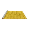 thumbnail image 2 of Ahgly Company Machine Washable Indoor Rectangle Solid Yellow Modern Area Rugs, 5' x 7', 2 of 4