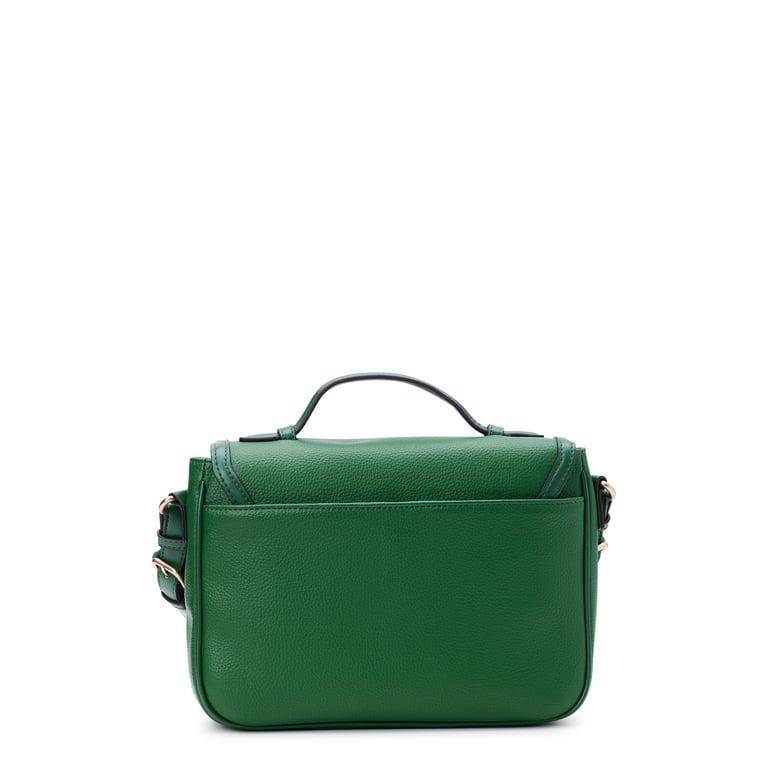Time and Tru Women's Adjustable Strap Faux Leather Crossbody Time and Tru Women's Adjustable Strap Faux Leather Crossbody