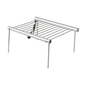 jinwen Folded Campfire Grill BBQ Grill Camping Grill for Fishing Adventures Hunting