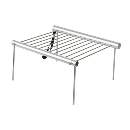 Fzaqwen Folded Campfire Grill BBQ Grill Camping Grill for Fishing Adventures Hunting