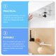 thumbnail image 3 of GOOHOCHY Adhesivo Scrunchie Holder Wall Hook Impermeable Scrunchy Sticking Stick Telescopic Colgando estante, 3 of 7