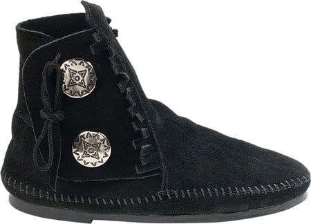 Women's Minnetonka Two Button Boot Hardsole Women's Minnetonka Two Button Boot Hardsole
