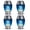 Cross, variant on Northern Lights Urn, Mini Urns for Human Ashes, Cremation Urns for Human Ashes, Small Urn for Ashes Keepsake, Burial Urn for Ashes for Women (Size - 3inch, 2 Pcs)