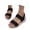 A-Black431, variant on Womens Espadrille Wedge Sandals Boho Wide Knit Strap Raffia Sole Ankle Slingback Ladies Sandals Summer Resort Vacation Sandals