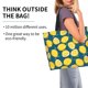 thumbnail image 2 of Balery Lemon Bolsa Tote Estilo Estético con Cremalleras, Bolsa de Hombro, Bolsa de Compras Grande y Plegable, 2 of 8
