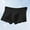 Black, variant on Rohuuque Men's Boxer Briefs Ice Silk Underwear Invisibles Boxer Briefs Breathable Trunks with Soft Elastic Waistband for Daily Wear Black