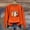 Orange, variant on WXLWZYWL Women's Halloween Sweatshirt Cute Ghost Graphic Pullover Tops Funny Novelty Pumpkin Print Round Neck Sweatshirts