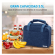 thumbnail image 4 of Lonchera  Bloosom Térmica Gran Capacidad Impermeable Azul, 4 of 4