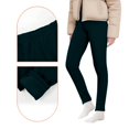 thumbnail image 6 of Leggings for Girls Fleece Lined Thermal Slim Stretchy Soft Warm Pants Tights Kids Winter Bottoms, 6 of 7