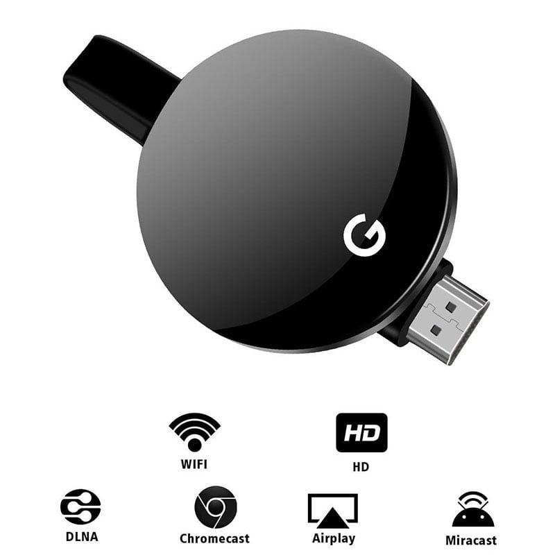 Høj eksponering Inspicere Kosciuszko 2.4G Display Dongle For Google Chromecast 2 For Netflix Youtube Crome  Chrome Cast - Walmart.com