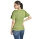 thumbnail image 3 of Blusa cruzada con botones Roman Fashion /Juvenil, 8074 (Verde militar) verde G, 3 of 6