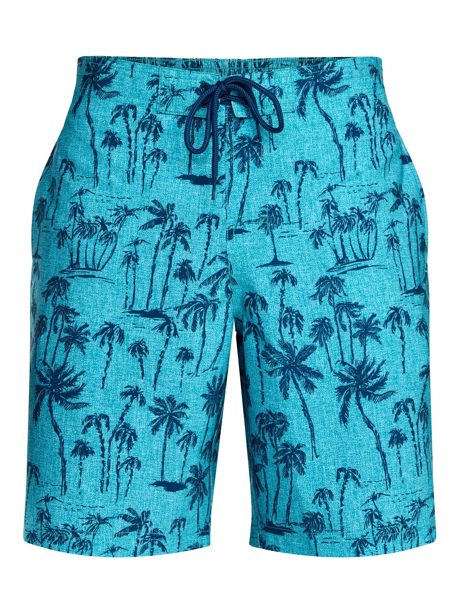 George Men's and Big Men's E-Board Swim Trunks with UPF 50+, 9" Inseam, Sizes S-3XL