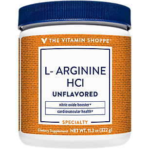 LArginine HCL Amino Acid Powder  Nitric Oxide Booster  Supports Cardiovascular Health  Unflavored (50 Servings)