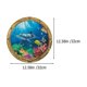 thumbnail image 2 of 4pcs Marine Animal PVC Stickers 3D Animal Decals DIY Self-adhesive Decals, 2 of 2