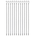 thumbnail image 2 of Flower Hanging Chains Set, Black  Weather Resistance Strong Rust-Proof Hanging Chains Set, for Bird Houses Sinks Flower Pots Wind Chimes, 2 of 7