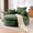 Green, variant on Oversized Accent Chair, 360 Swivel Boneless Barrel Chair, Upholstered Corduroy Chaise Lounge for Living Room, Bedroom, Reading Nook