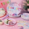 thumbnail image 5 of 96 Pcs In My Birthday Era Music Friendship Birthday Party Supplies Pink Singer Themed Disposable Tableware Set Serves 24, 5 of 7
