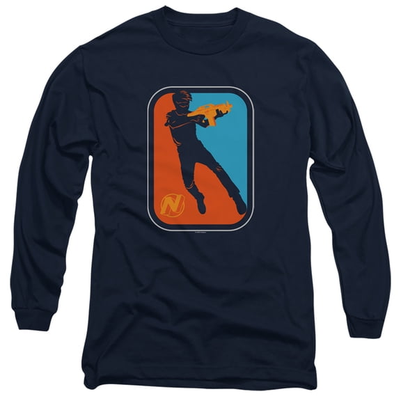 Nerf Nerf Pro Long Sleeve Adult 18/1 T-Shirt Navy