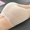 thumbnail image 7 of Women Sponge Lifting Active Cushion Corset Patch Casual Underwear Shorts Lace Shapeware Abdomen Waist Trainer Full Cover Girdle Keep Short in Womens U Neck Stretchy Slim Fit Metallic Top Womens Body, 7 of 7