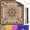 31.5" Brown31.5"x31.5", variant on Boho Brown Floral Butterfly Mahjong Mat for Table 31.5 x 31.5 in, Orange and