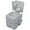 5.3 gal-Cold Gray, variant on JAXPETY Portable Push-rod Toilet, 20L/5.28 Gallon Outdoor Commode with Detachable Tank for Camping, Boating, Hiking and Traveling, Cold Gray