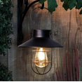 thumbnail image 1 of Solar Lantern Outdoor Hanging Light Metal Solar Lamp with Warm White Edison Bulb Design for Garden Yard Patio Porch Decor, 1 of 5