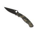 thumbnail image 3 of Spyderco Knives Military 2 C36GPCMOBK2 Black S30V Steel Camo G-10 Pocket Knife  Cuchillo, 3 of 3