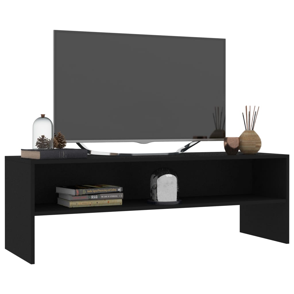 Veryke Modern Tv Stand With Two Tier Shelf Media Storage Console For Living Room Black Walmart Com Veryke Modern Tv Stand With Two Tier Shelf Media Storage Console For Living Room Black Walmart Com