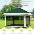 thumbnail image 6 of 13x13 PopUp Gazebo, Canopy Tent, Height Adjustable, Outdoor Gazebo for Backyard & Patio Furniture, Pop Up Tent with Mosquito Netting, 6 of 8