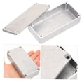 thumbnail image 3 of Minkissy 1 Set Effect Pedal Case Enclosure Box Pedal Guitar for Musicians Silver, 3 of 8