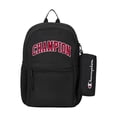 thumbnail image 4 of Champion Black Combination Unisex Campus Backpack 18 Inch, 4 of 5