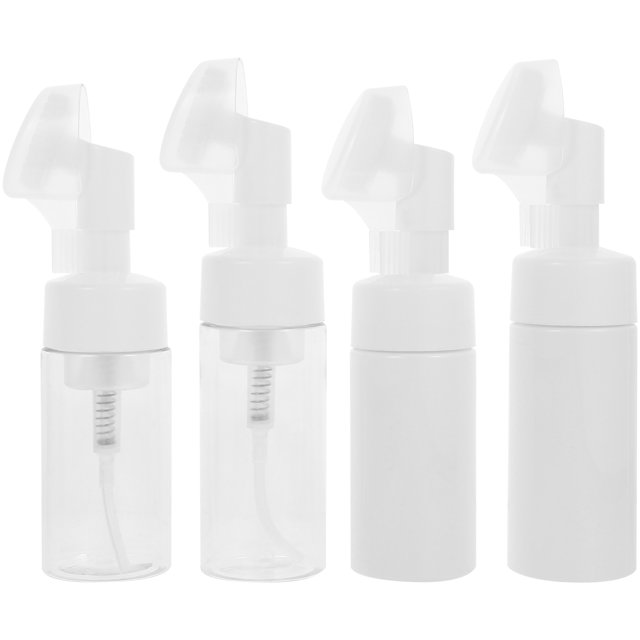 Nestingho 4Ud Cepillo Manual Para Limpiar El Con Botella Dispensadora Plástica