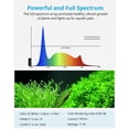 thumbnail image 2 of NICREW SkyLED Plus Aquarium Plant Light, Freshwater Fish Tank Light with Ramp Up and Dim Down, Spectrum Adjustable and Lighting Schedule Program, 2 of 7
