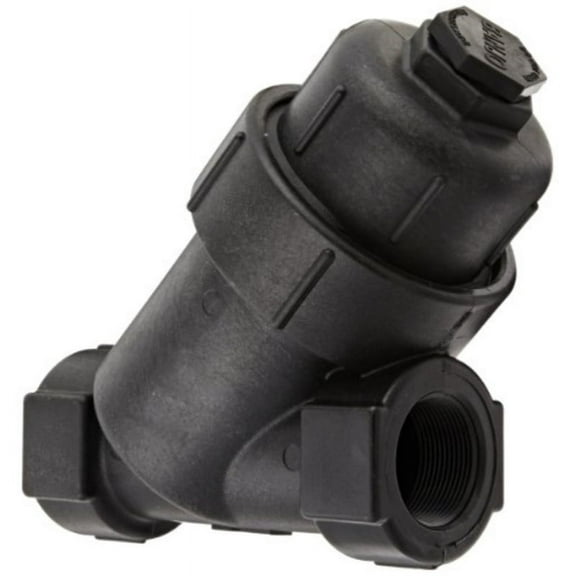 Banjo LS150-80 Polypropylene Y Strainer 80 Mesh 1-12 NPT Female