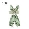 thumbnail image 4 of Girls Clothing Set Fashionable Personality Backless Cropped Set Washable Pants Clothing Set Vest Knickerbockers Pullover Two Pieces Suit 130, 4 of 8