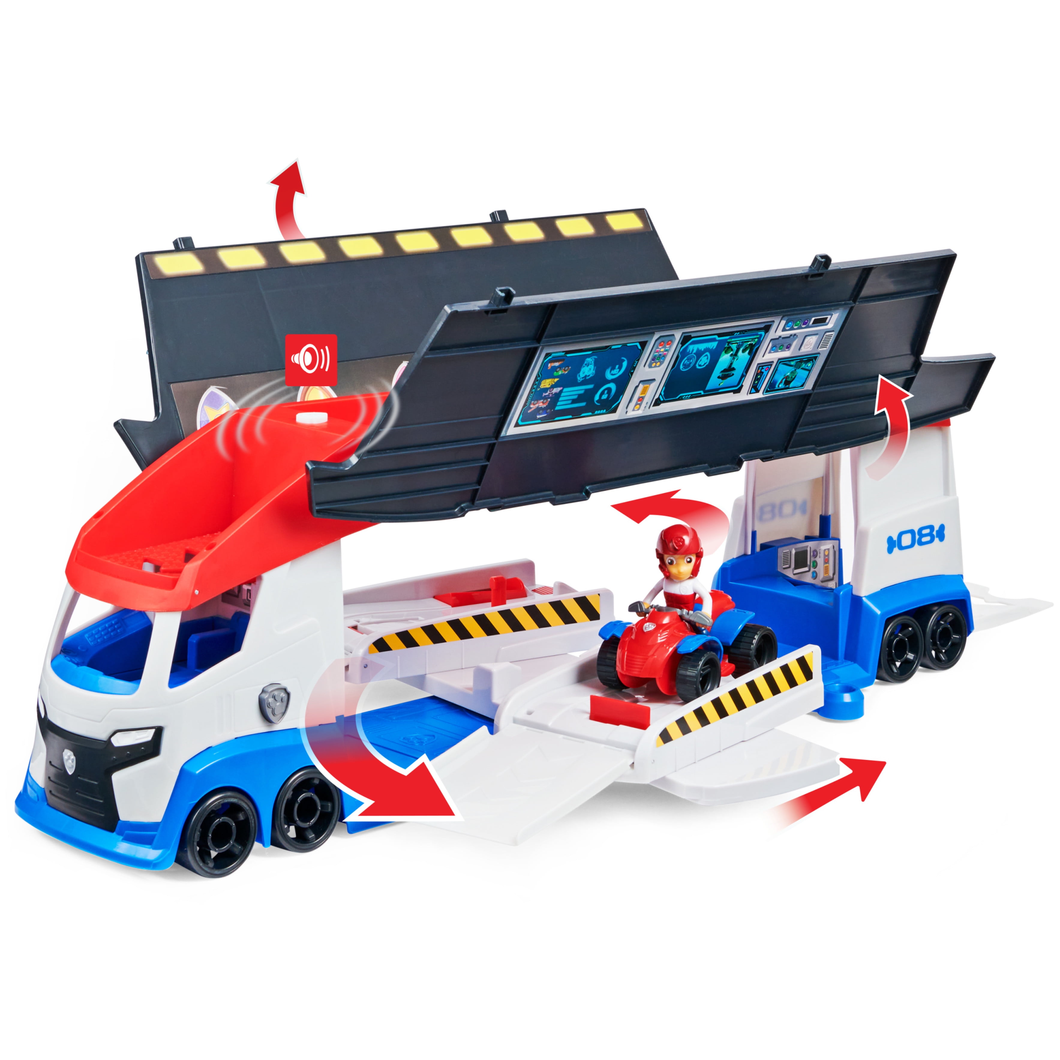 PAW Patrol, PAW Patroller with Dual Vehicle Launchers, Figure and ATV - 2