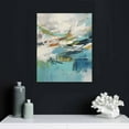 thumbnail image 4 of ARISTURING  3 Piece Abstract Canvas Wall Art with Textured Light Blue Teal Color Painting Pictures Set with Gold Foil Artwork for Living Room Bedroom Bathroom Decor, 4 of 4