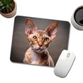 thumbnail image 3 of Devon Rex Cat Photo Mouse Pad Low Profile Gaming Mat, 3 of 7