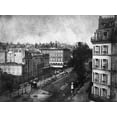 thumbnail image 2 of Talbot, William 14x12 White Modern Wood Framed Museum Art Print Titled - The Boulevards of Paris, May 1843, 2 of 4