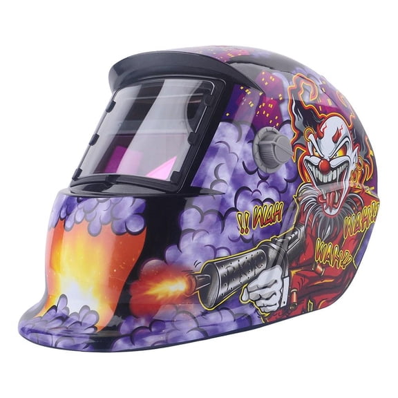 Yajisi Solar‑Powered Auto‑Darkening Welding Helmet – Arc, TIG, MIG & Grinding Protection